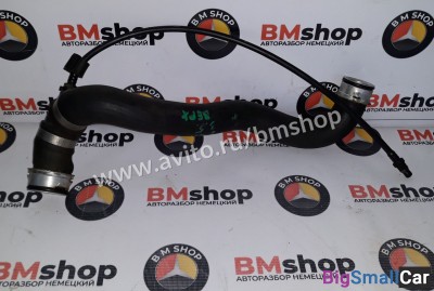 Патрубок радиатора верхний Мерседес W211 из Японии - купить Аксае