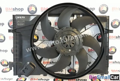 Вентилятор радиатора Mercedes W203 из Японии - купить Аксае