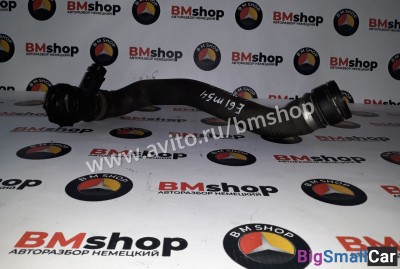 Патрубок радиатора нижний бмв E61 Е60 из Японии - купить Аксае