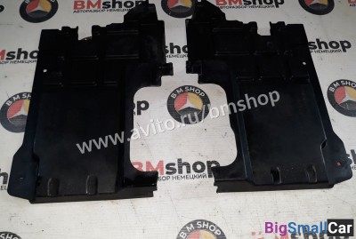 Защита боковая mercedes w202