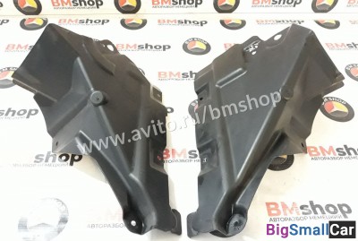 Щиток переднего подкрылка Bmw e90