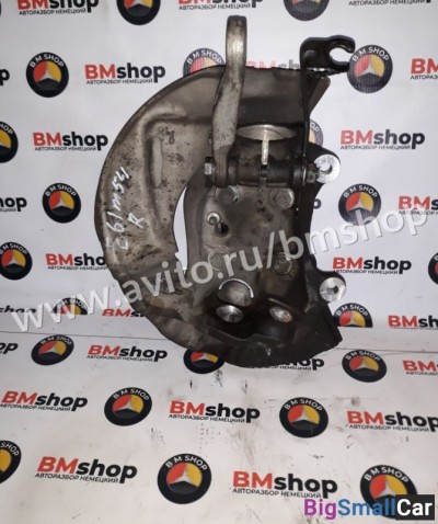 Поворотный кулак передний правый бмв E60