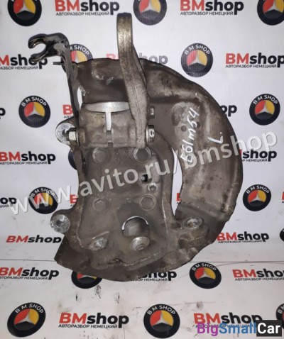 Поворотный кулак передний левый бмв E60