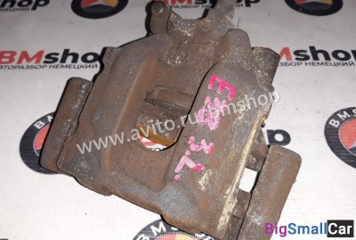 Суппорт задний левый bmw e38