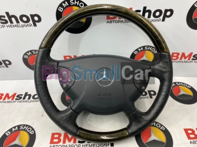 Руль Mercedes E550 2002 W211 113.967 А2114600703 - купить Аксае