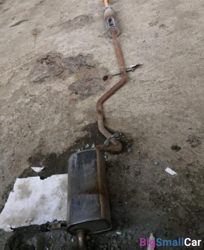 Глушитель в сборе от Peugeot 508 2011-2018 - купить Аксае