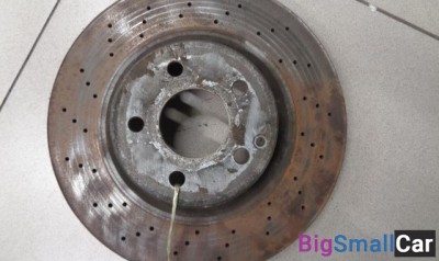 Диск тормозной передний от Mercedes-Benz CL-Klass W215 1999-2006 - купить Аксае