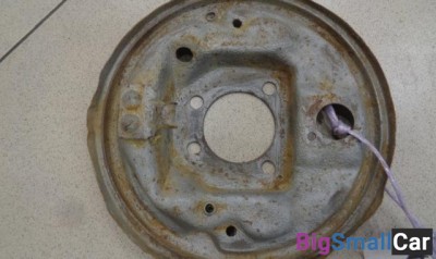 Пыльник тормозного диска задний левый от Opel Vectra A 1988-1995 - купить Аксае