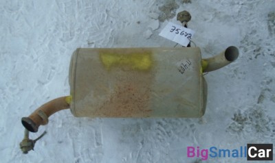 Задняя часть глушителя от Peugeot 407 2004-2011