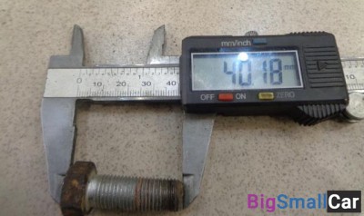 Болт крепления суппорта переднего от Renault Megane 1 1996-2002 - купить Аксае