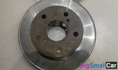 Диск тормозной передний от Toyota Chaser  6 1996-2001 - купить Аксае