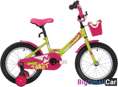 Детский велосипед NOVATRACK 181TWIST.GNP20