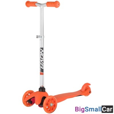 Детский самокат-кикборд 120H.DISCOKIDS.OR20 NOVATRACK