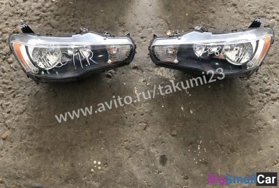 Фары mitsubishi lancer Х - купить Аксае