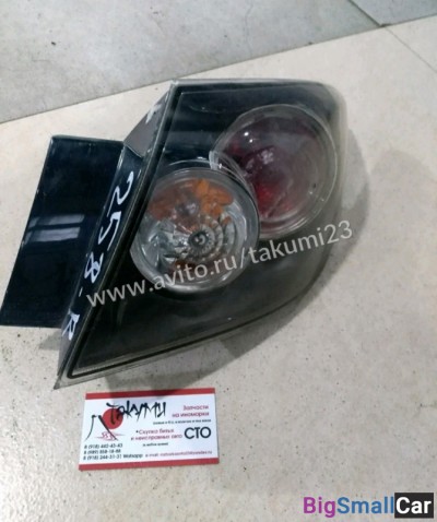 Фонарь задний правый Mazda 3 - купить Аксае
