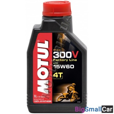 Масло моторное MOTUL 4T 300V OFF ROAD 15W60 1L 104137 - купить Аксае