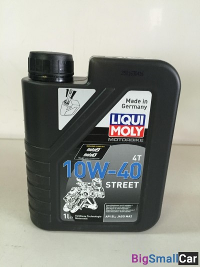 Масло моторное LIQUI MOLI 10W-40 Street 1л 7609/1521 Масло моторное LIQUI MOLI 10W-40 Street 1л 7609/1521
