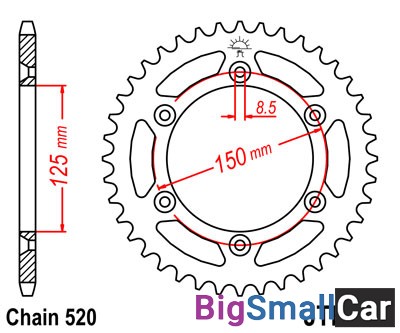 Звезда ведомая JT JTR897.44 - купить Аксае