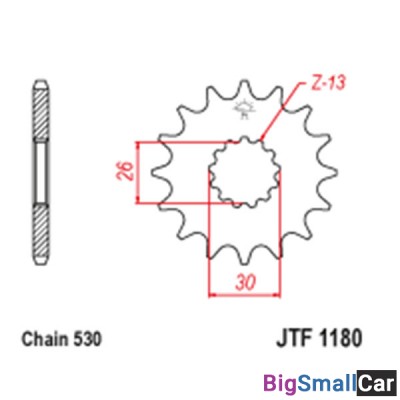 Звезда ведущая JT JTF1180.18 - купить Аксае