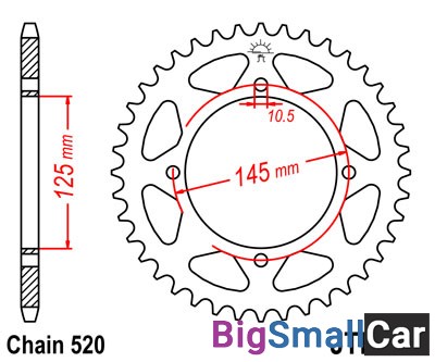 Звезда ведомая JT JTR857.46 - купить Аксае