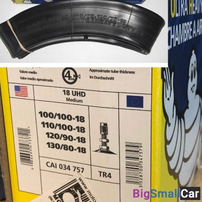Камера MICHELIN 18 усиленная 4mm TR4 18039 - купить Аксае