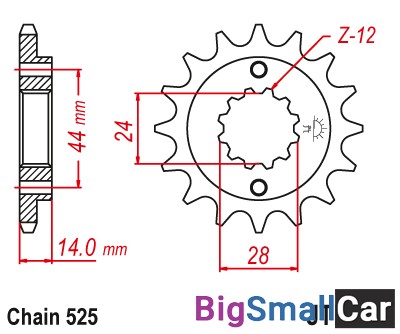 Звезда ведущая JT JTF314.15 - купить Аксае