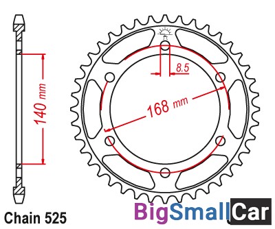 Звезда ведомая JT JTR6.41 - купить Аксае