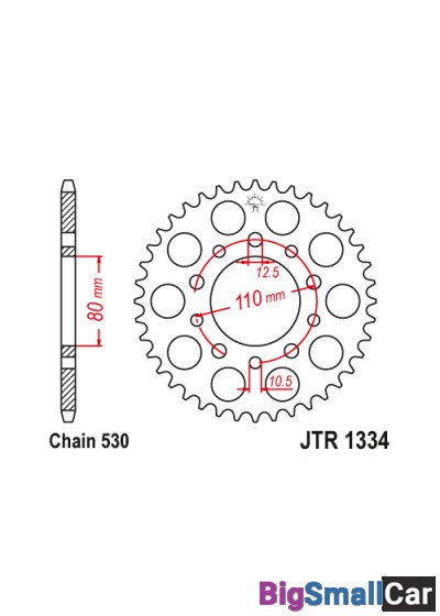 Звезда ведомая JT JTR1334.39 - купить Аксае