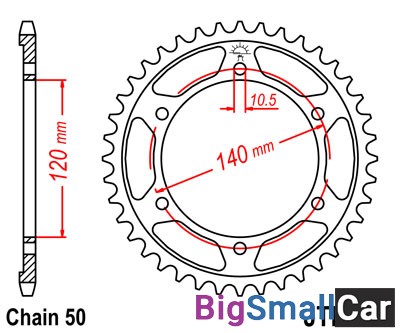 Звезда ведомая JT JTR499.44 - купить Аксае