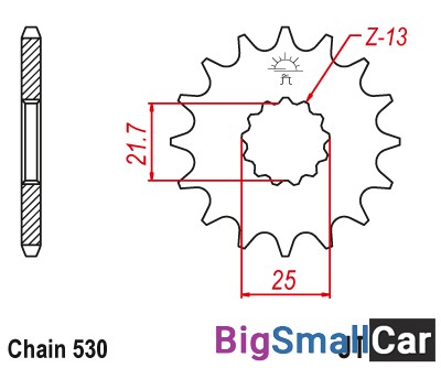 Звезда ведущая JT JTF566.14 - купить Аксае