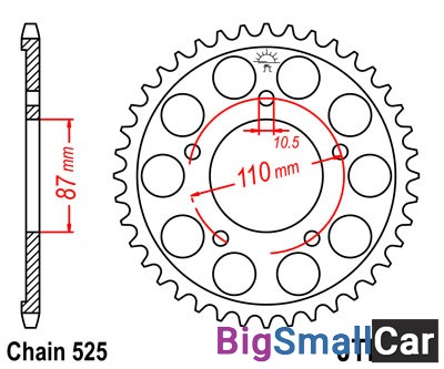 Звезда ведомая JT JTR807.45 - купить Аксае