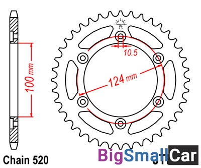 Звезда ведомая JT JTR735.45 - купить Аксае