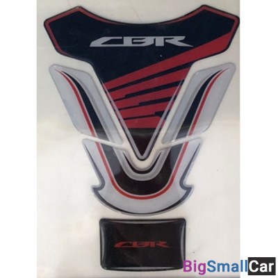 Наклейка на бак Honda CBR 2 blk/wh/red 18826