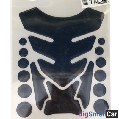 Наклейка на бак Carbon black 2 18835