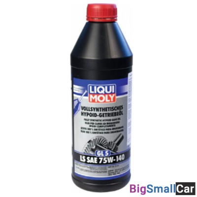 Масло Liqui Moly Vollsynth.Hypoid-Getrieb.LS 75W-140 GL5 8038 - купить Аксае