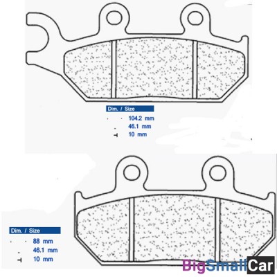 Тормозные колодки CL 2360A3 - купить Аксае