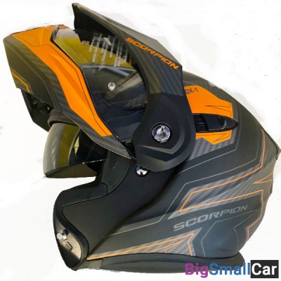 Шлем Scorpion ADX-1 Tucson blk matt/orange XL 84-301-168-06 - купить Аксае