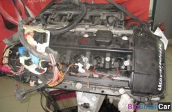 Дроссельная заслонка m54 (13 Подготовка и регулир. рабочей смеси) 13547502445