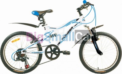 Дорожные велосипеды PIONEER CHAMPION 20/13 white-black-blue Дорожные велосипеды PIONEER CHAMPION 20/13 white-black-blue