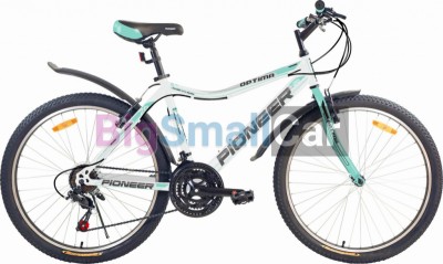 Дорожные велосипеды PIONEER OPTIMA 26/14 black-green-white - купить Аксае