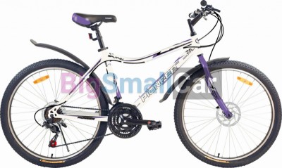 Дорожные велосипеды PIONEER SPUTNIK 26/18 white-violet-black - купить Аксае