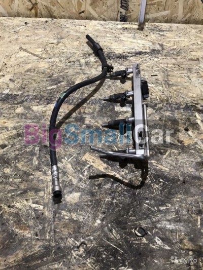 Топливная рампа с форсунками bmw e90 n46 b20 Топливная рампа с форсунками bmw e90 n46 b20