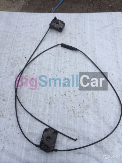 Трос открывания капота с замками Range rover 3 vog