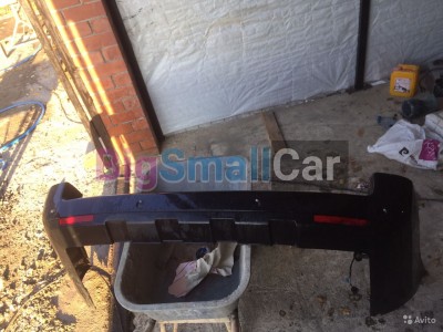 Задний бампер Range rover, ленд ровер 3 2002/2005 - купить Аксае