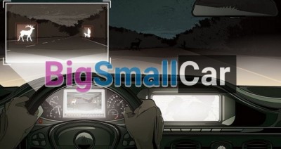 Система ночного видения в  Volvo V50